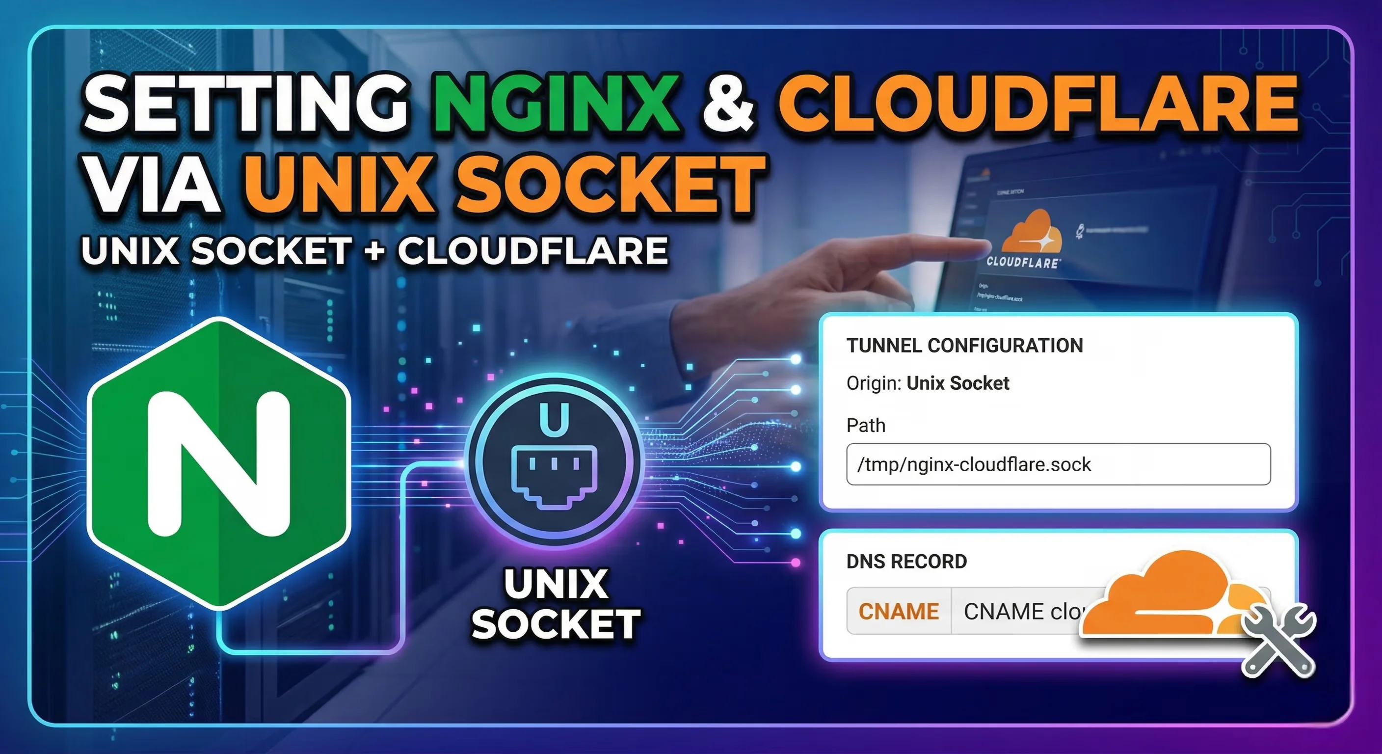 Cara Setting Nginx Cloudflared Pake Unix Socket via Dashboard Zero Trust