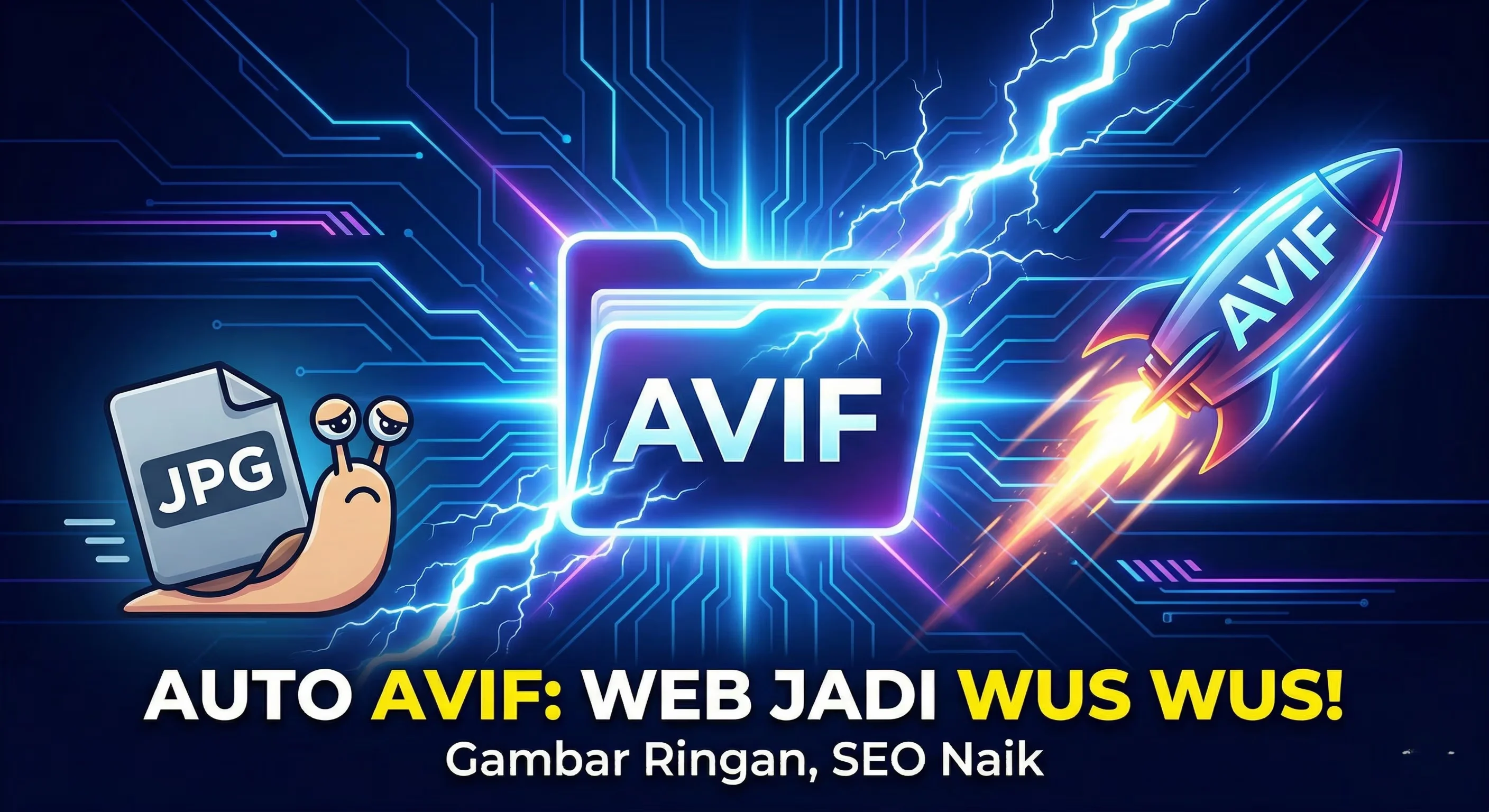 Cara Bikin Script Image AVIF Gambar Ringan, SEO Friendly