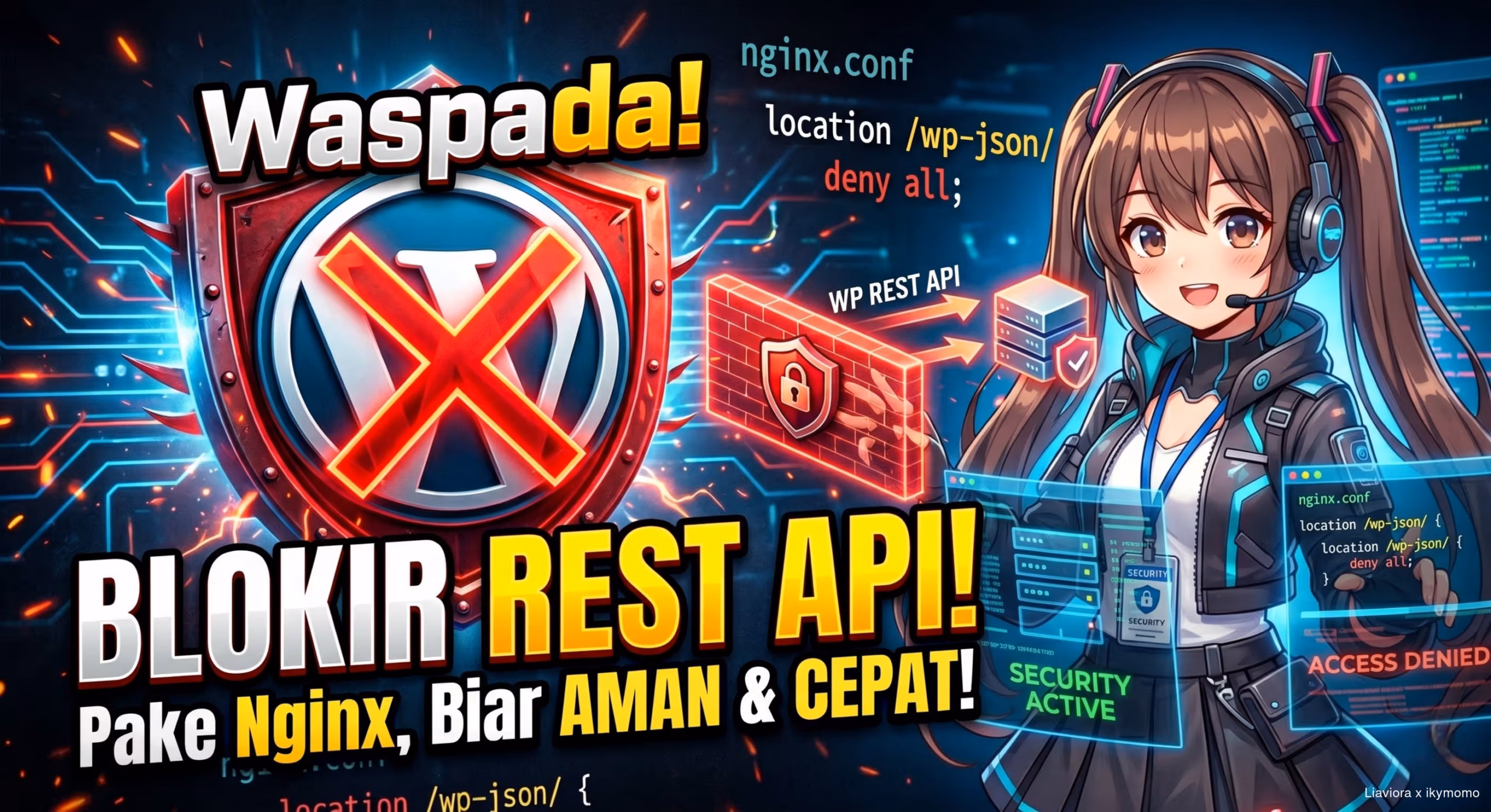 Cara Blokir REST API WordPress via Nginx Tanpa Plugin