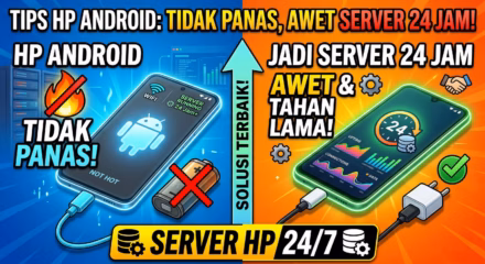 Tips Rahasia Biar HP Gak Meledak Jadi Server 24 Jam Power Management