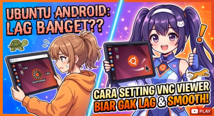 Cara Setting VNC Viewer Biar Ubuntu di Android Gak Lag